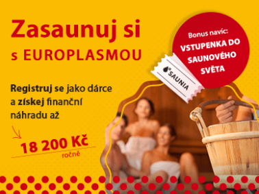 Akce - zasaunuj si s europlasmou