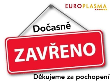 Informace o dočasném uzavření center