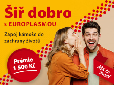 Navyšujeme prémii za přivedení dárce