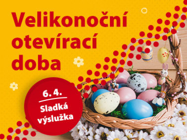 Velikonoční otevírací doba 2026